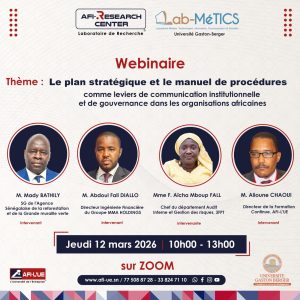 Lire la suite à propos de l’article Séminaire axe CODD: communication et gouvernance dans les organisations africaines ?